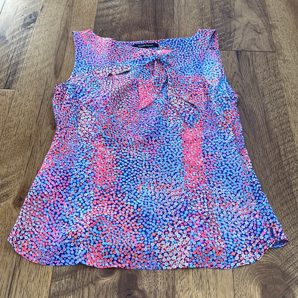 Nanette Lepore Woman’s Silk Floral Top Size 0